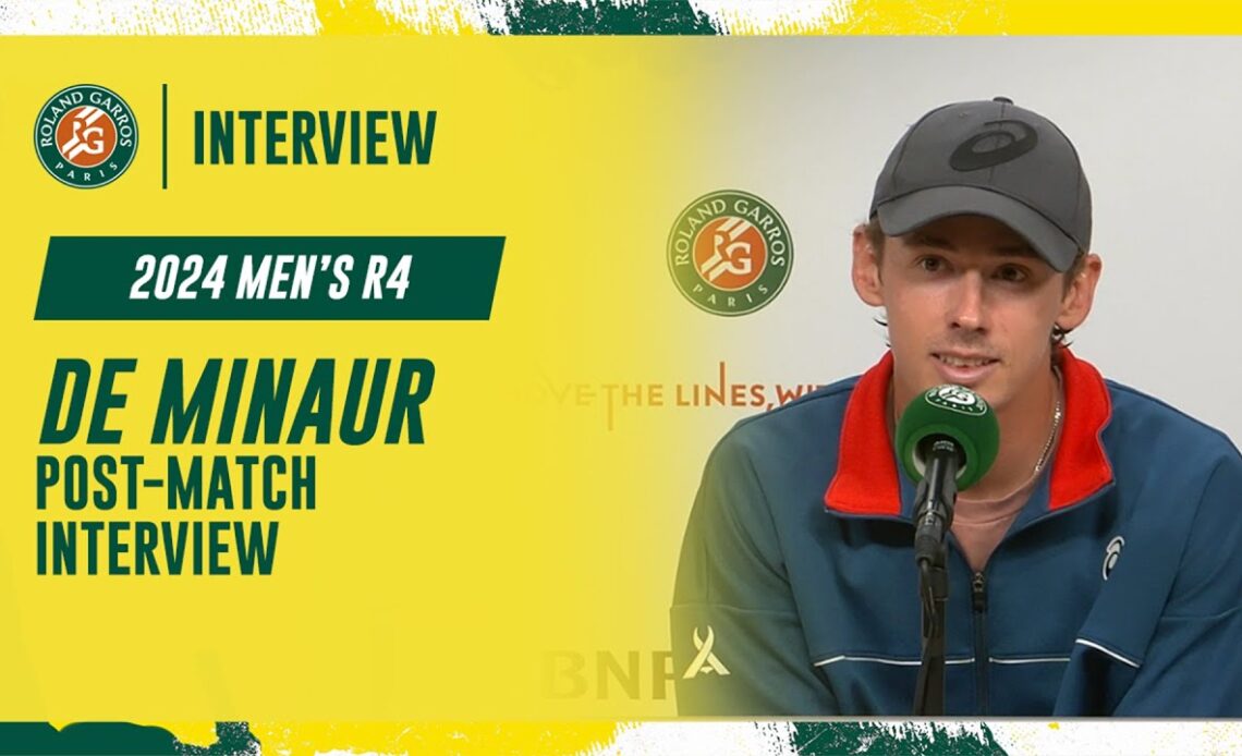 De Minaur Round 4 post-match interview | Roland-Garros 2024