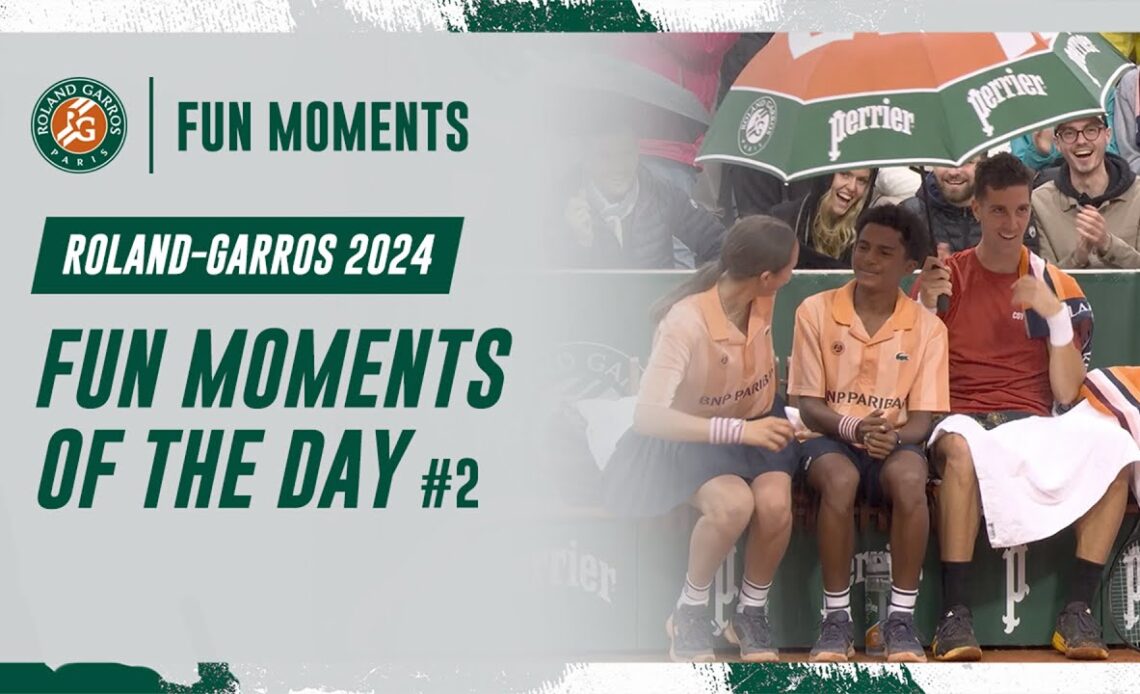 Fun moments of the day #2 | Roland-Garros 2024