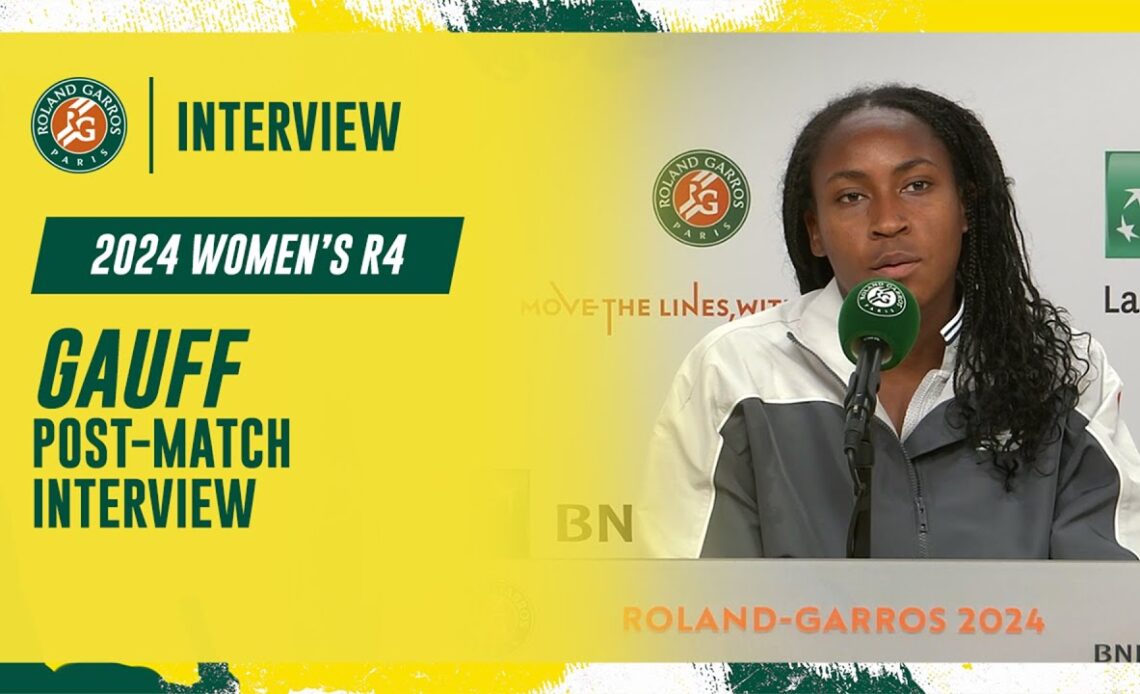 Gauff Round 4 post-match interview | Roland-Garros 2024