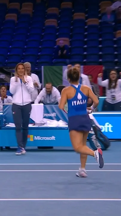 INSANE court coverage from Jasmine Paolini 😮‍💨 #shorts #tennis #rolandgarros