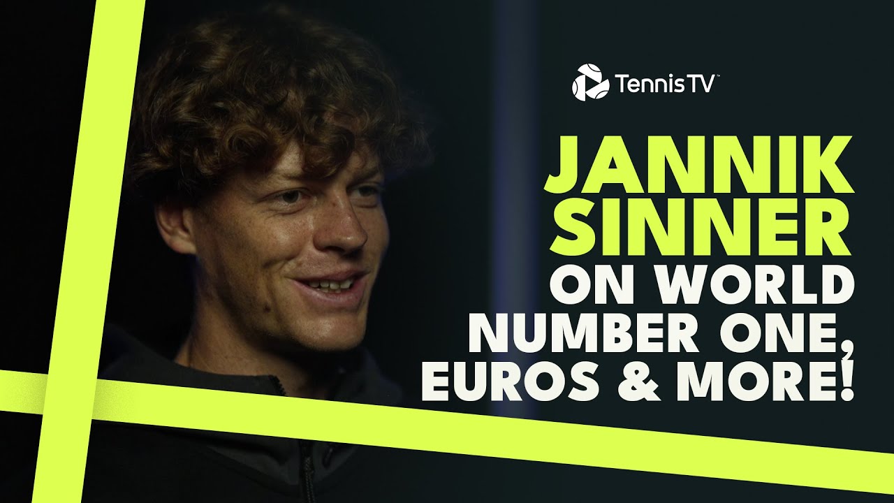 Jannik Sinner On Becoming World No. 1, Playing On Grass & The Euros! 🇮🇹