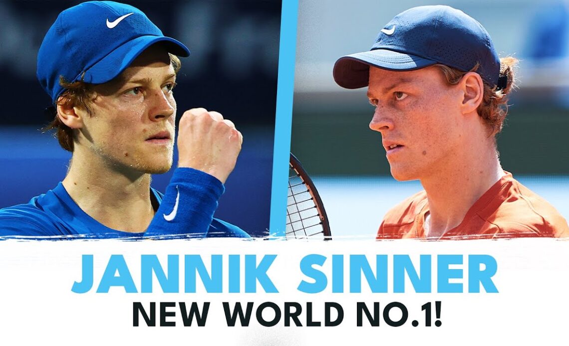 Jannik Sinner: The Journey To World No. 1!