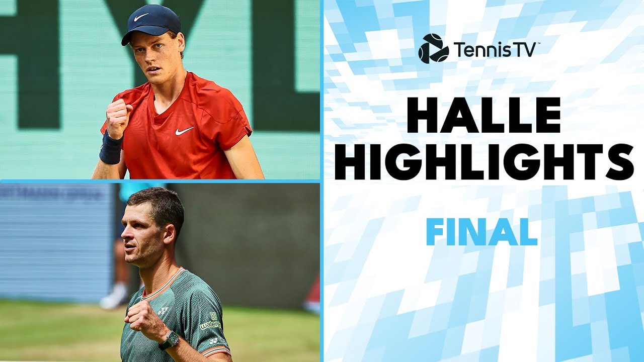 Jannik Sinner vs Hubert Hurkacz For The Title 🏆 | Halle 2024 Final Highlights