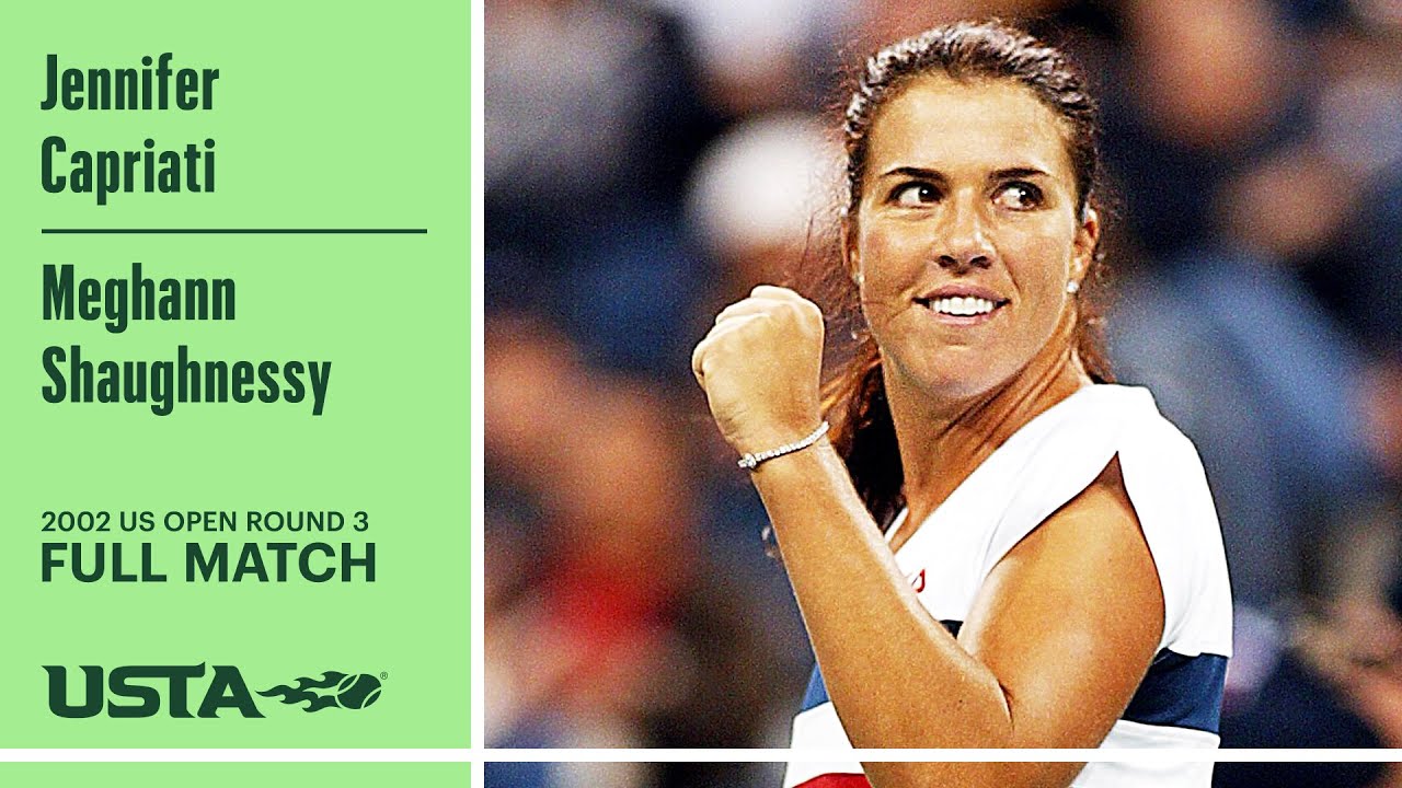 Jennifer Capriati vs. Meghann Shaughnessy Full Match | 2002 US Open Round 3