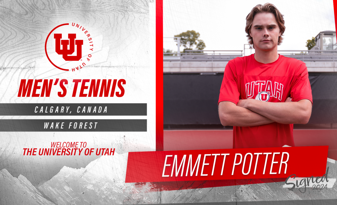 Men's Tennis adds Emmett Potter to 2024-25 Roster