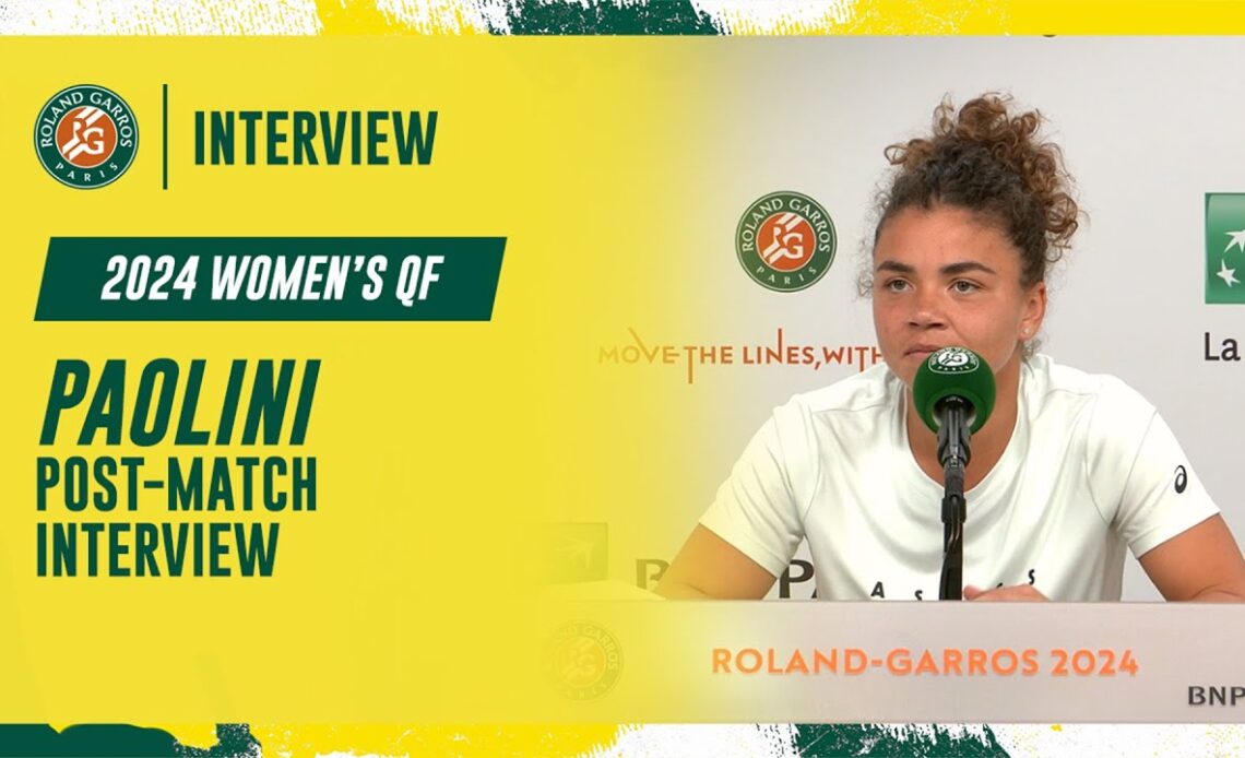 Paolini Quarter-final post-match interview | Roland-Garros 2024