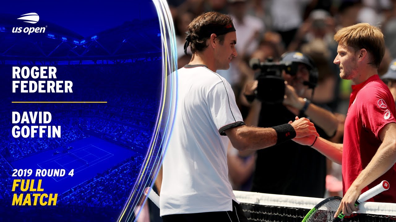 Roger Federer vs. David Goffin Full Match | 2019 US Open Round 4