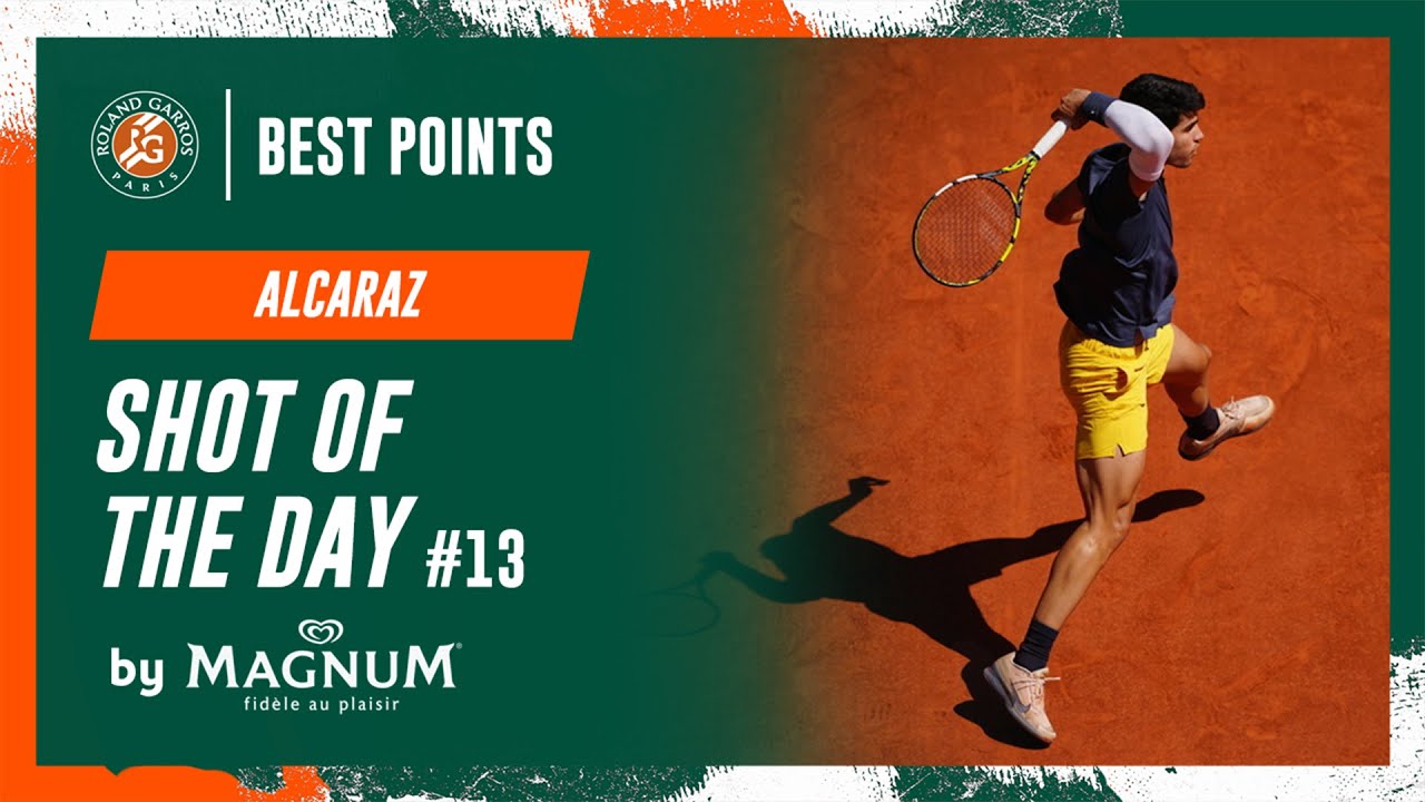 Alcaraz’s CRAZY volley against Sinner 🔥 VCP Tennis