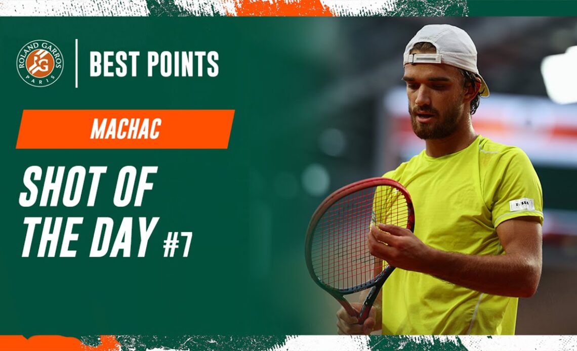 Shot of the day #7 Tomas Machac | Roland-Garros 2024