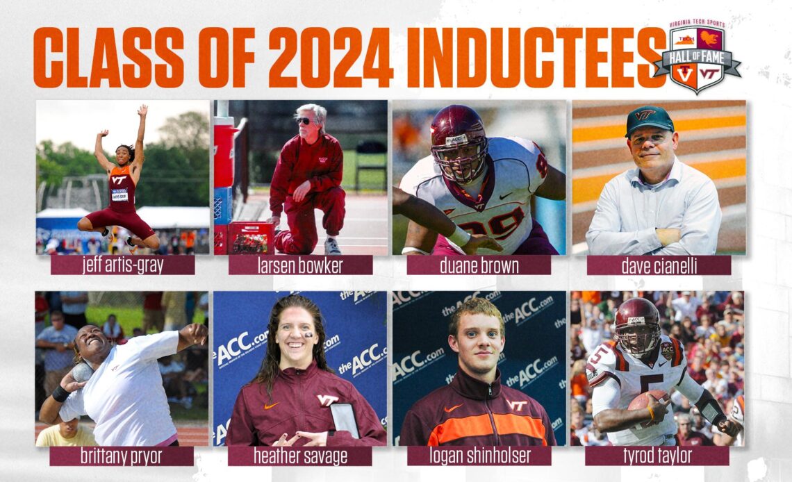 Virginia Tech Sports Hall of Fame reveals 2024 inductees