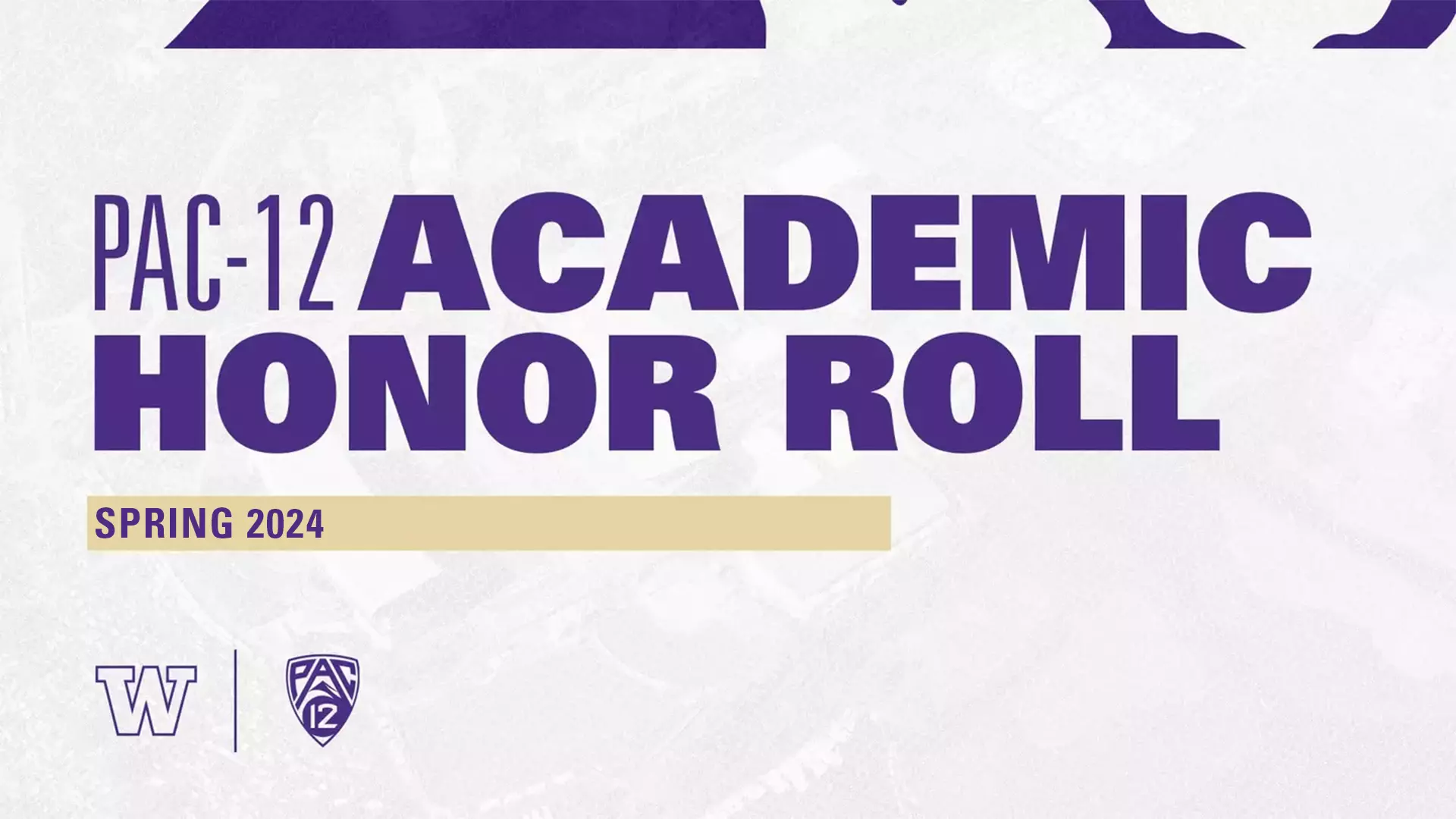 2024 Pac-12 Spring Academic Honor Roll graphic