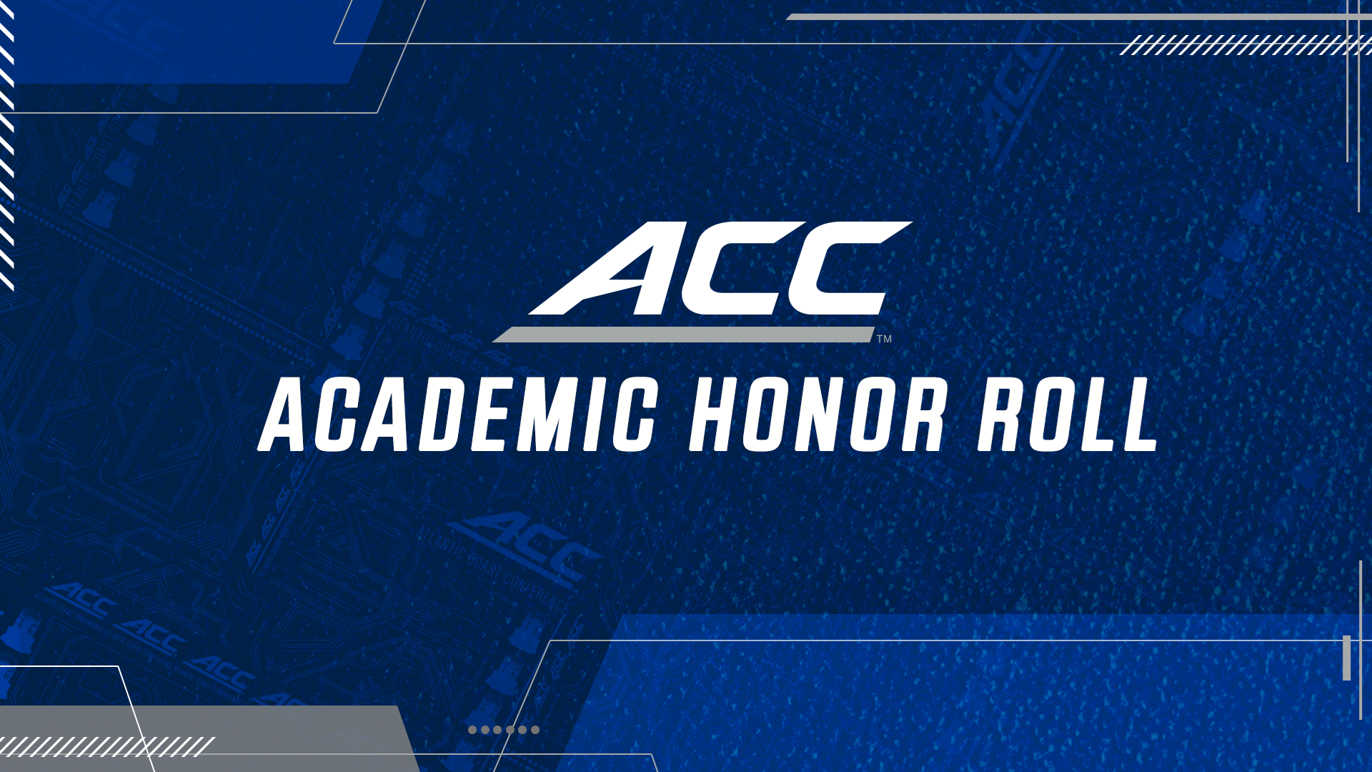 Record 6,187 Student-Athletes Named to ACC Academic Honor Roll