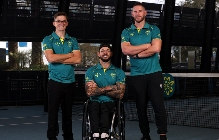 Australian Paralympic tennis team locked in for Paris 2024 | 5 August, 2024 | All News | News and Features | News and Events
