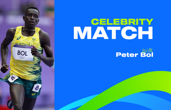 Celebrity Match with Peter Bol | 3 October, 2024 | All News | News and Features | News and Events