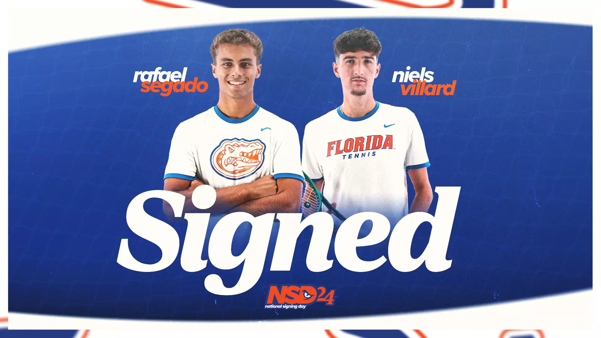 Men's Tennis Welcomes Niels Villard and Rafael Segado