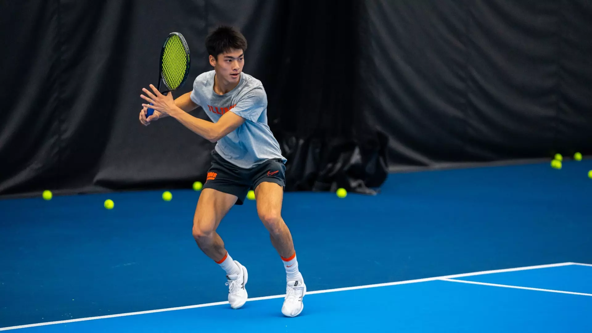 Miyoshi to Represent Illinois Men's Tennis Program at NCAA Singles Championship